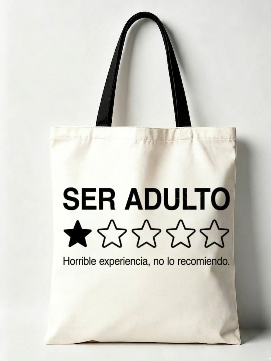 Tote MALA MAÑA - Ser adulto: 1⭐
